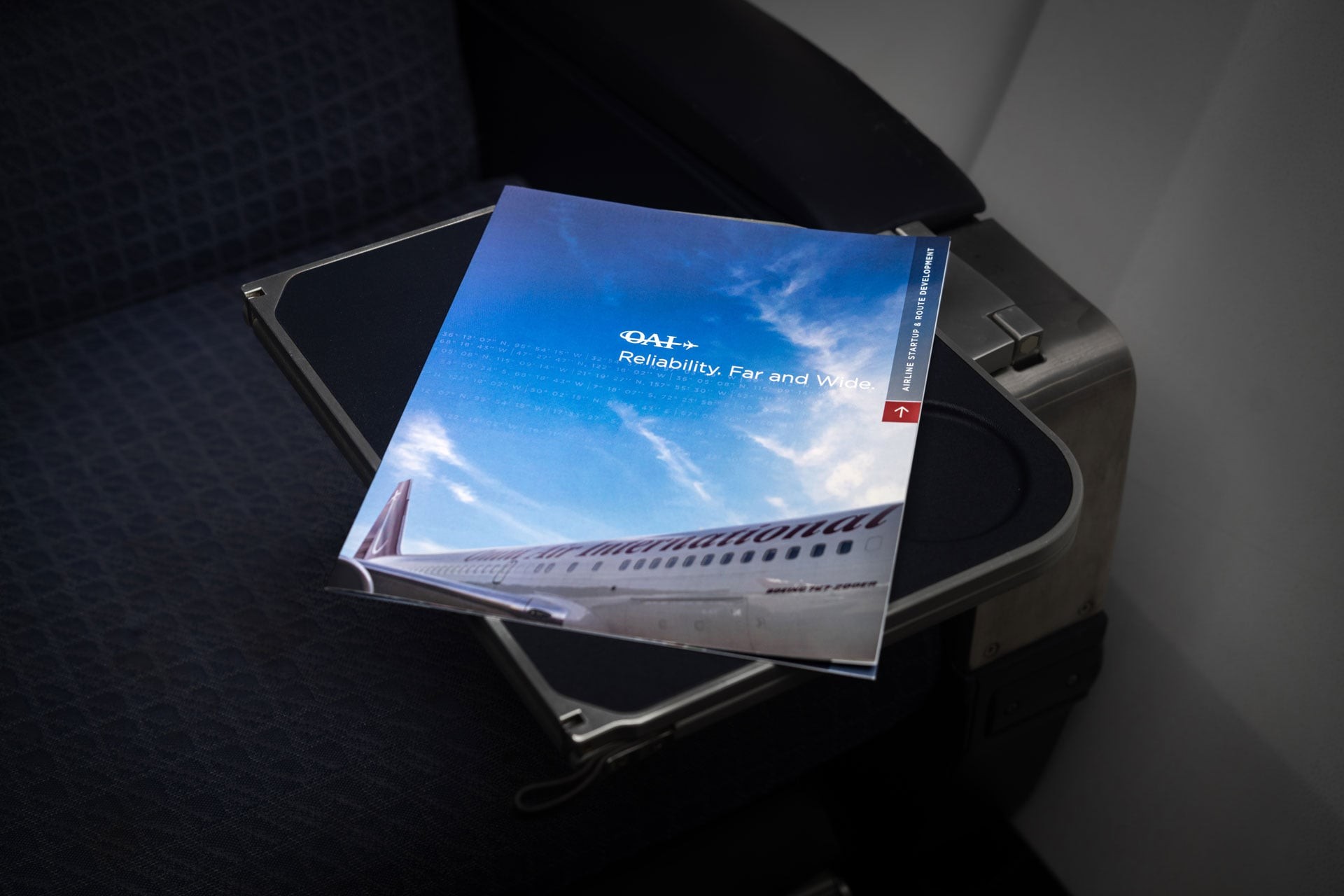 Omni Air International brochure cover